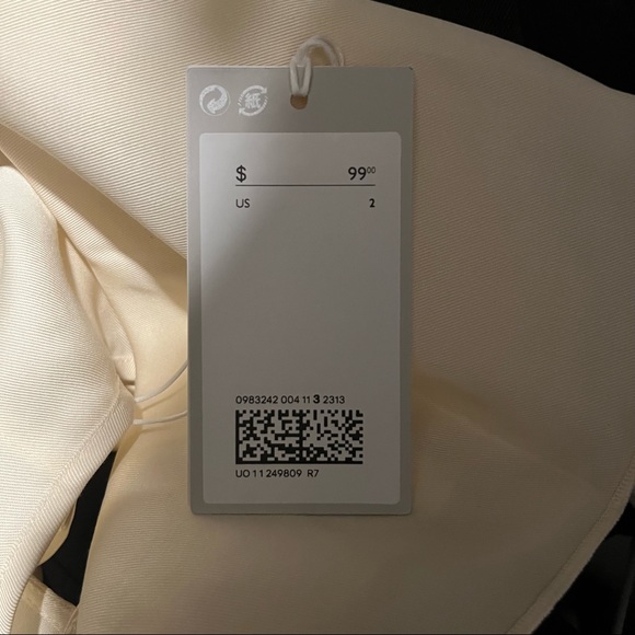 Cos tie neck blouse top - Picture 3 of 3